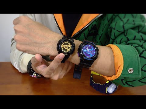 Mail unboxing - Casio BA-110GB Gold Black Baby-G watch review