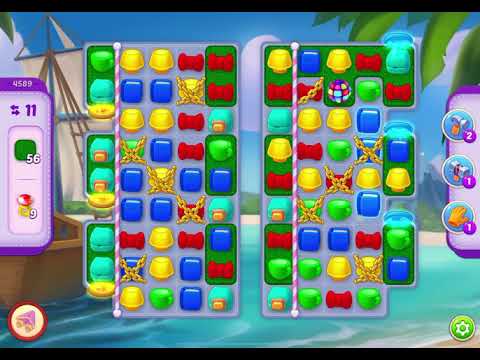 HomeScapes Level 4589 no boosters (12 moves)