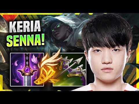 LEARN HOW TO PLAY SENNA SUPPORT LIKE A PRO! - T1 Keria Plays Senna SUPPORT vs Nami!