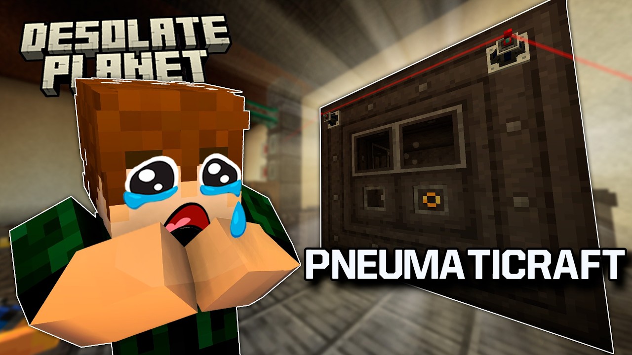 EU NÃO GOSTO DESSE MOD, mas tenho que trabalhar com ele... - Minecraft Desolate Planet E09 (1.20)