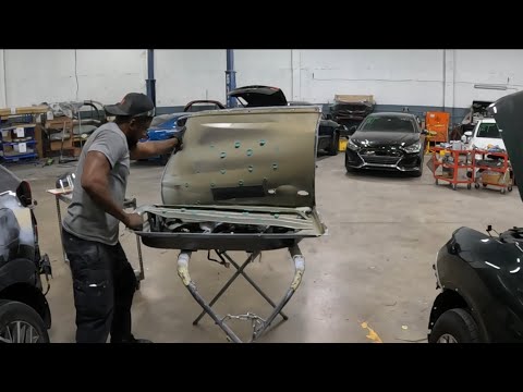 Door skin panel replace how to do it step by step