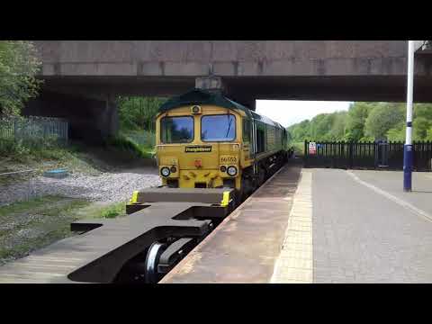66553+90049+90013+66606 6M90 11.26 Hunslet Yard-Basford Hall passing RoseGrove 22/5/2021
