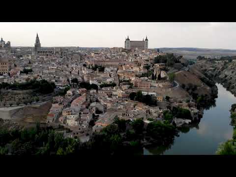 The City Of Toledo & The Tagus River - Birds Eye View