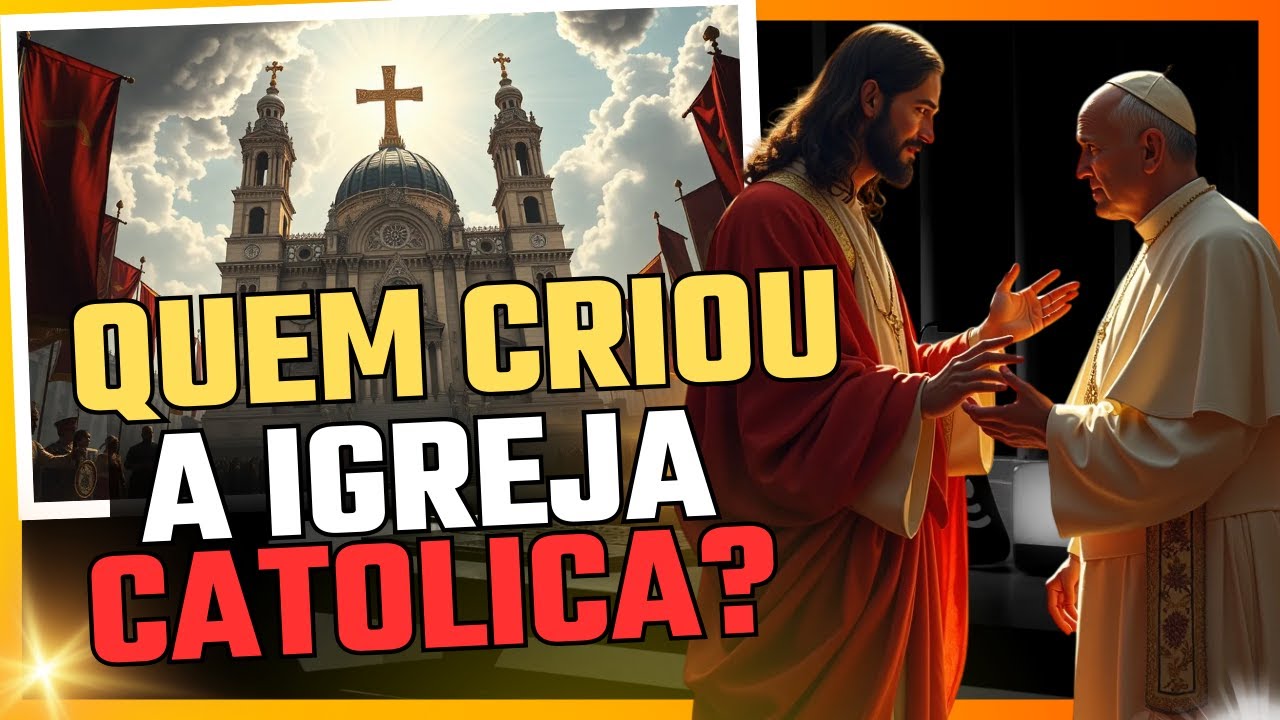 Quem Realmente  Fundou a Igreja Católica? A Verdade que Poucos Conhecem!