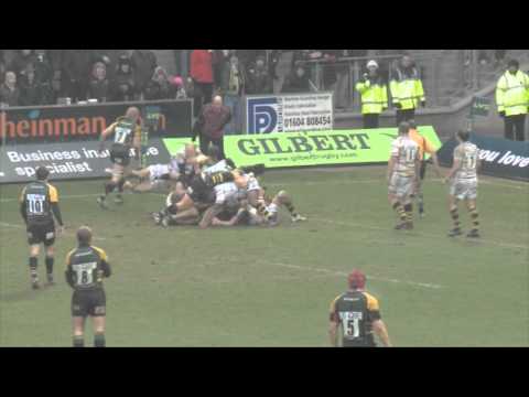 Northampton Saints 57-10 London Wasps | LV= Cup Official Highlights -04-02-12