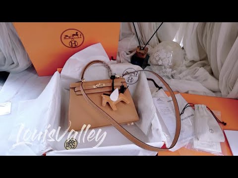 Hermes U8 Bronze Dore Kelly Bag    |     Immersive Unboxing Video