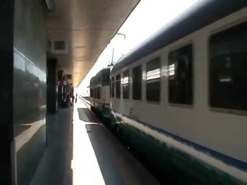 E656.096 in partenza con l' IC 707 Roma Termini - Taranto