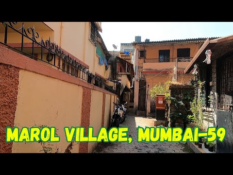 Mumbai #viralvideo| Walking In The Street Of Marol Village | Andheri East| Mumbai-59 | India.