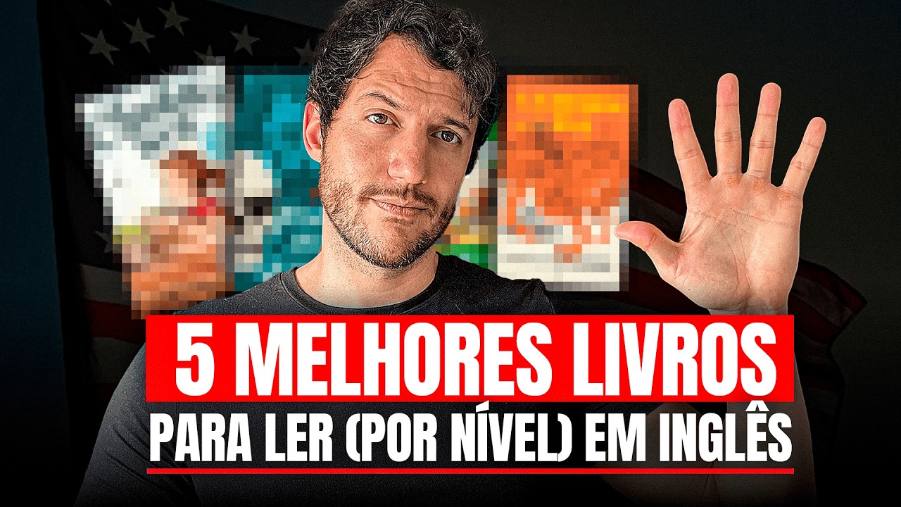 5 livros para LER EM INGLÊS em 2025 (por nível)