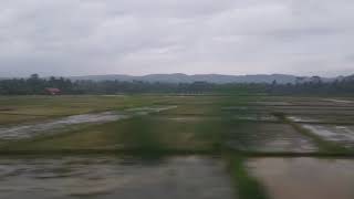 preview picture of video 'Pemandangan alam setelah stasiun maos'