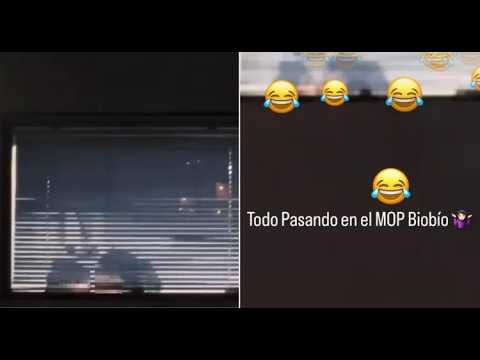 Captan a pareja manteniendo relaciones sexuales en oficina del MOP Bío Bío