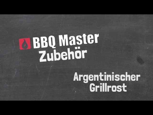 Video Teaser für BBQ Master Argentinischer Grillrost
