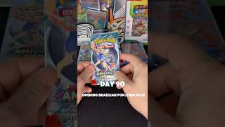 Day 90 opening brazilian Pokémon booster pack 🔥