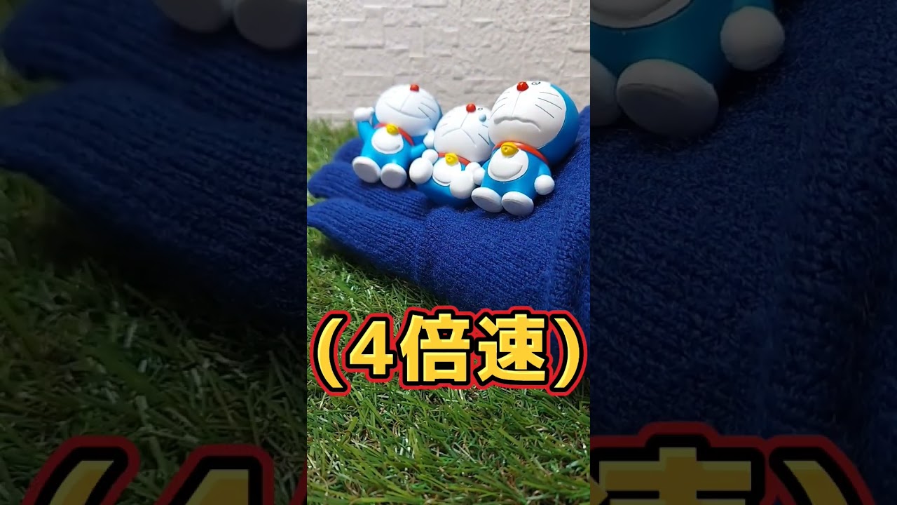 129.3kgあるドラえもんを20体持ち上げてみたwww #shorts #ドラえもん #ブルアカ