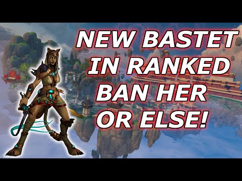 NEW BASTET IS IN RANKED, BAN HER OR ELSE! - Season 8 Masters Ranked 1v1 Duel - SMITE
