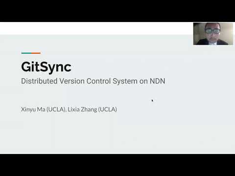 ACM ICN 2021 (Poster) - GitSync: Distributed Version Control System on NDN