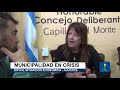 DECLARACIONES DE GABI NEGRI SOBRE LA SITUACION DE LA MUNICIPALIDAD