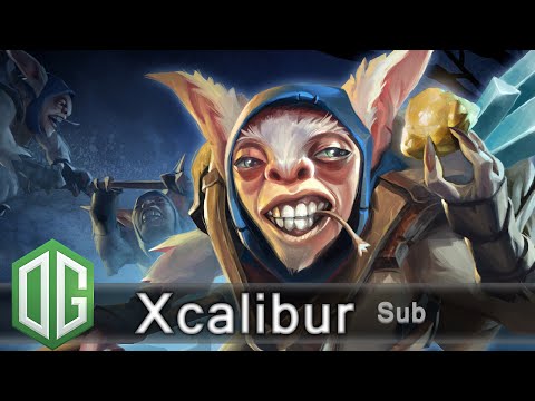 OG.Xcalibur Meepo Gameplay - Ranked Match - OG Dota 2