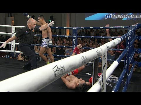 Dennapho Numponthep vs Singpayak PTJ, Rebellion Muay Thai, 25.11.17.