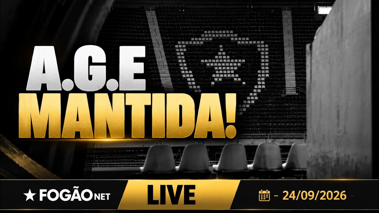LIVE | Assembleia pode diluir ações da Eagle; Botafogo planeja elenco mais físico