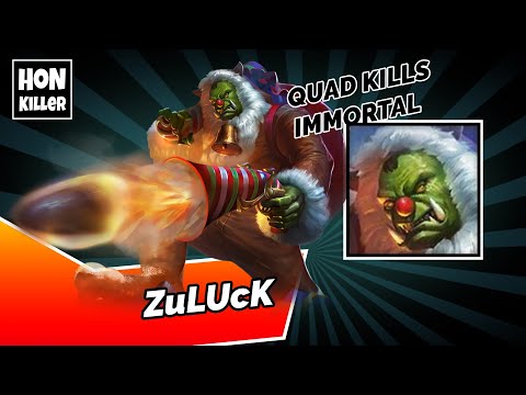HoN Flint Beastwood Gameplay - ZuLUcK - 27 Kills