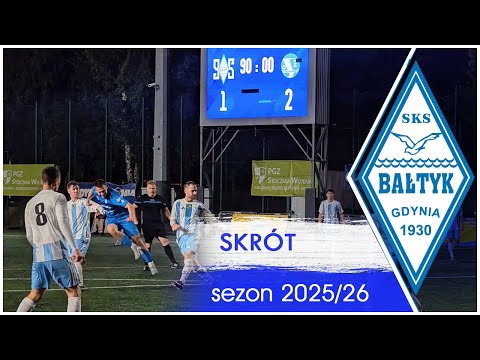 Bałtyk Gdynia 1:2 Stoczniowiec Gdańsk || skrót || 19.09.2025