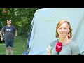 Extra gasten door privé-sanitair op stadscamping