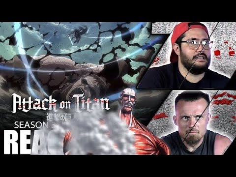 Attack on Titan 3x17 REACTION! | "Hero"