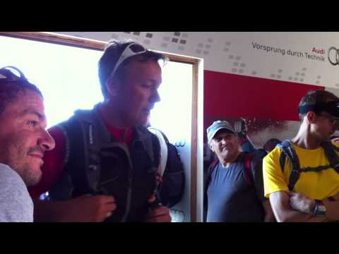 Fritz Strobl über seine Streifabfahrt in Kitzbühel