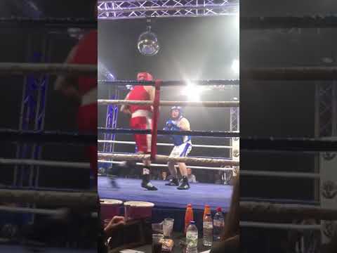 Corporate Boxing Bury St Edmunds   Round 1 Veterans Light Heavey Weight Title 2019 Result