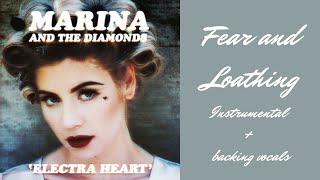 marina - fear and loathing // instrumental + backing vocals