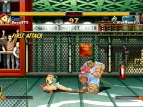 SSF2T HD Remix SRK Tourney 5 - Syxx (Cammy) vs Vietnam1 (Balrog) (1/2)
