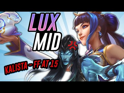 My Lux Mid Makes Kalista Quit!