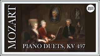 MOZART ‎– PIANO DUETS - ELENA SOROKINA, ALEXANDER BAKHCHIEV -  KV497