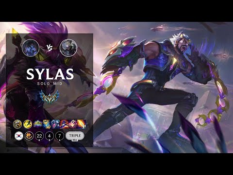 Sylas Mid vs Diana - KR Challenger Patch 12.13