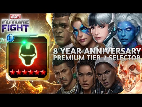 Premium Tier-2 Selector Guide! 8th Anniversary Archive Event! - Marvel Future Fight
