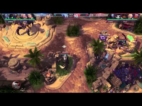 Heroes Of The Storm  Cloud9 Maelstorm vs Cognitive 2 gam9 vs Tempo Storm