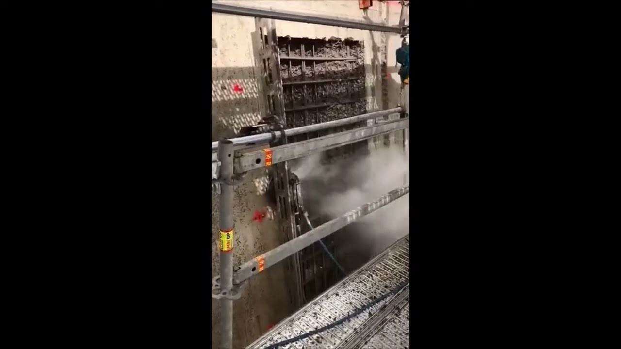 Vertical Hydro Demolition
