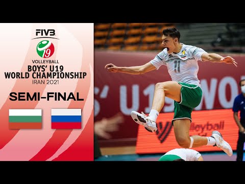 BUL vs. RUS - Full Semi-Final | Boys U19 Volleyball World Champs 2021