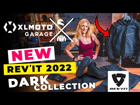 THE NEW 2022 REV'IT DARK COLLECTION URBAN-SPORT - Review!