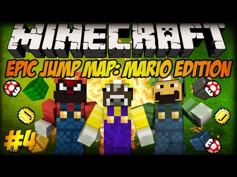 Minecraft: Delti, Blow, zmieńcie te skiny... - Epic Jump Map: Mario Edition #4