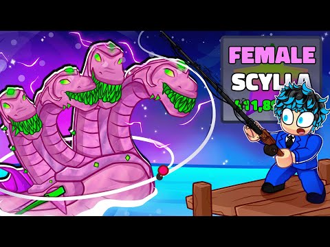 I Caught the ONLY FEMALE SCYLLA To Exist on Fisch!