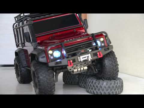 1/10 RC Car / Traxxas TRX4 Land Rover Defender - First Upgrades