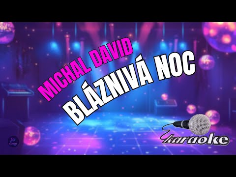 ???? Michal David – Bláznivá noc | Karaoke s textem ????