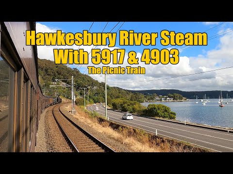 Hawkesbury River Steam With 5917 & 4903, 4th Of December 2022