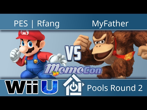 Momocon 2017 - PES | Rfang (Mario) vs MyFather (DK) - Smash 4 Pools Round 2