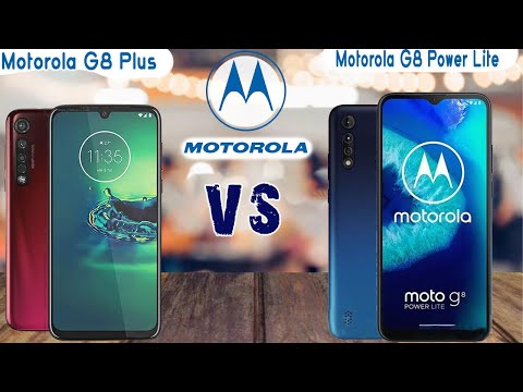 Motorola G8 Plus vs Motorola G8 Power Lite