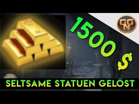 Red Dead Redemption 2 Guide: Reich werden - 1500 $ !!! - Ganz Einfach - Seltsame Statuen Puzzle
