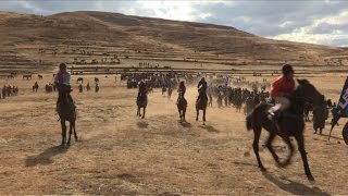 Tough jockeys and fierce gambling at Lesotho horse