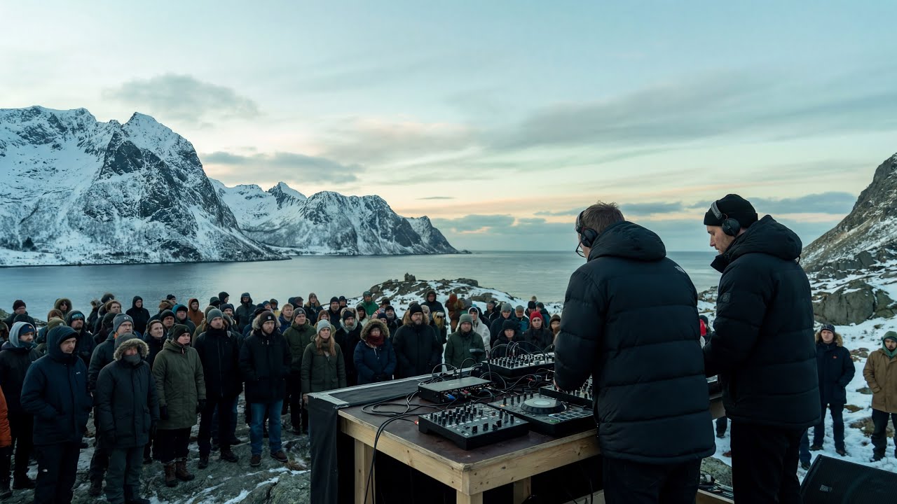 Inspired by RÜFÜS DU SOL B2B NILS HOFFMANN | Melodic House & Indie Dance in Norwegian Fjords